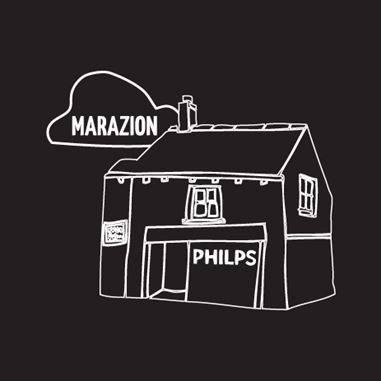 drawing of Philps Pasties Shop Marazion